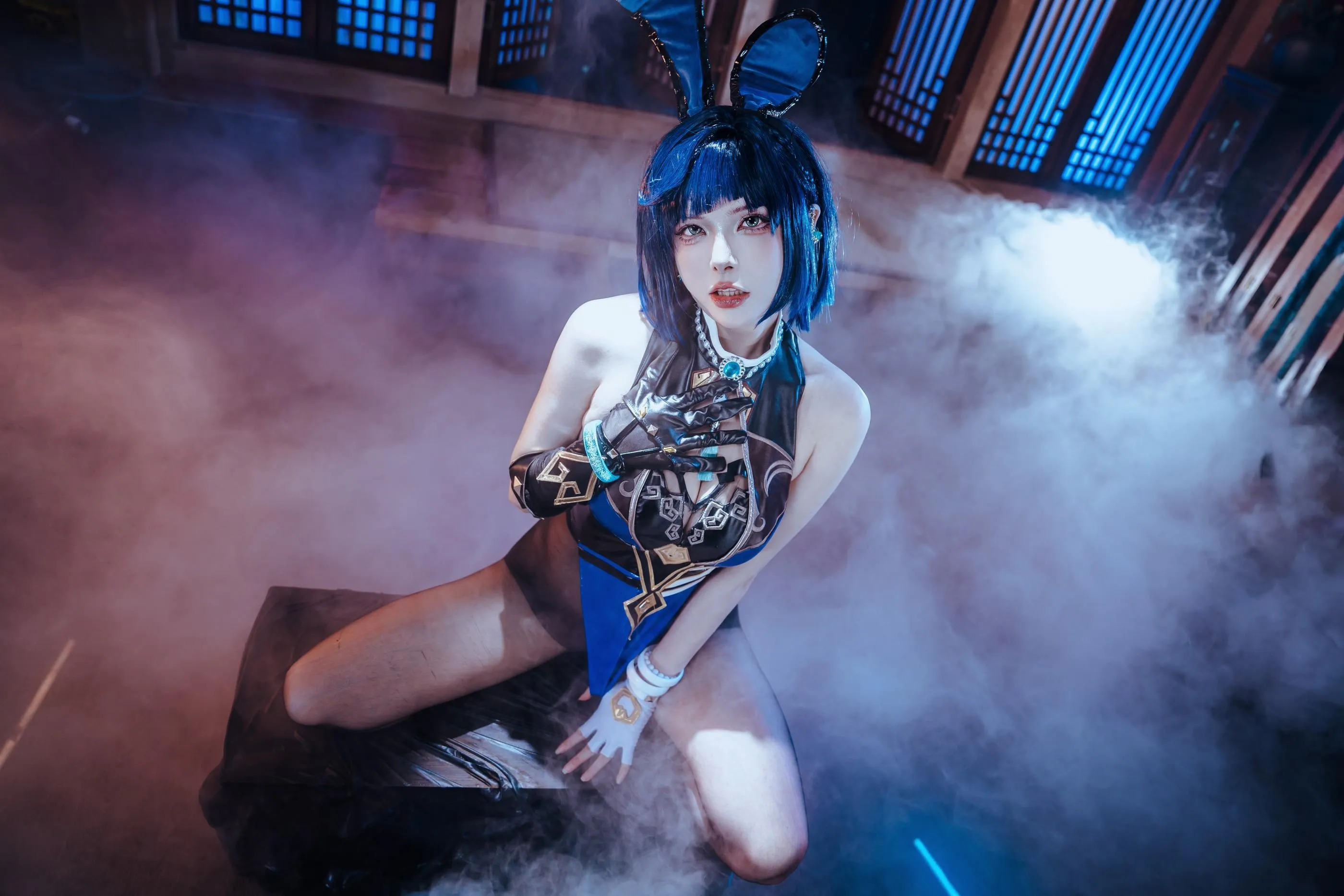 秋和柯基 – NO.105 夜兰 兔女郎 [92P]插图3